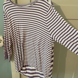 Chico’s violet stripe
